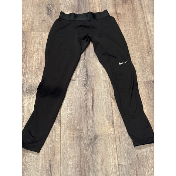 Nike golf DLF Tour Performance Dri Fit Men's medium Black Athletic Leggings - Picture 1 of 5